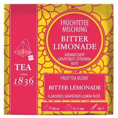 Bitter lemonade thee, voorverpakt, citroen thee