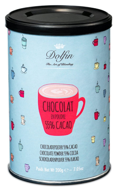 Dolfin chocolademelkpoeder 55% cacao