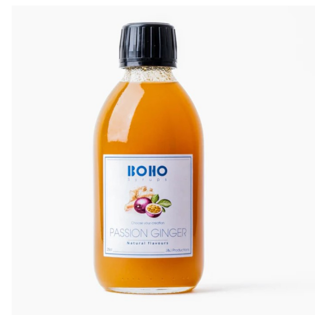 Boho Syrups - passion fruit ginger