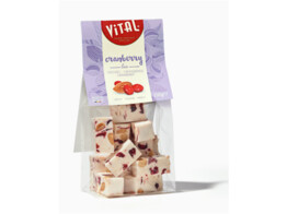 Zakje nougat 150g Cranberry